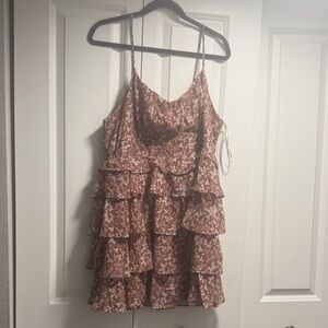 Arula Textured Brown Dress